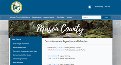 Desktop Screenshot of co.mason.wa.us